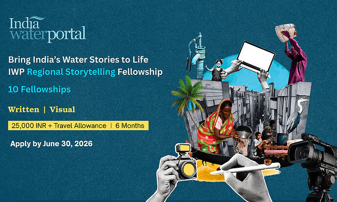 India Water Portal Fellowship 2026–27